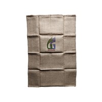 Sac en toile de jute 109x74 cm pour cacahuètes, 1020g, qualité alimentaire, recyclable, biodégradable, écologique, emballage durable, vente en gros