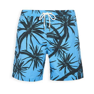 Cheap <b>Lightweight</b> Polyester Sublimation Floral Print Board <b>Shorts</b> Drawstring Waist Hip Pocket Fly <b>Men</b> Summer <b>Shorts</b> - Product Image 1