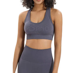 Conjunto de Yoga personalizado 2023 para mujer, nueva ropa deportiva, entrenamiento de gimnasio, patrón sólido, cierre de cintura elástica, función transpirable de talla grande - Product Image 5