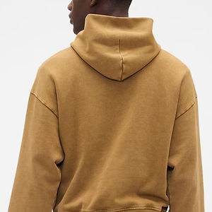 Sudadera con Capucha Casual de Hombros Caídos para Hombre, Diseño con Bolsillos Tipo Canguro y Logotipo Personalizado, Servicio OEM a Precio de Fábrica 2026 - Product Image 5