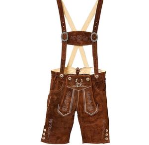 Traje Bávaro de Cuero de Alta Calidad para Hombre, Estilo Oktoberfest - Product Image 4