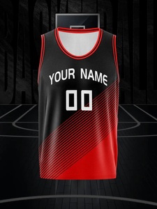 ชุดบาสเก็ตบอลไซส์พิเศษชุดบาสเก็ตบอลใส่สบายระบายอากาศได้ดีดีไซน์ใหม่ตามสั่ง - Product Image 5