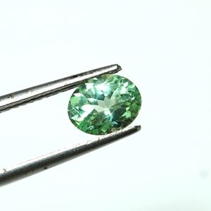 Menthe naturelle Merelani grenat facettes forme ovale pierre précieuse - Product Image 4