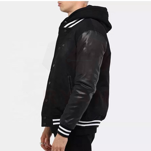 Chaquetas Vintage Cómodas para Hombre, Chaquetas con Capucha Estilo Universitario, Chaqueta Clásica de Alta Calidad, Talla Grande, Suministro de Fábrica, Ryan Pro Gear - Product Image 3