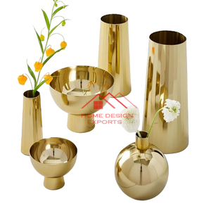: Dernière conception faite à la main dernière conception métal fer pas cher prix moderne Design métal fer fleur vase avec un design étonnant - Product Image 6