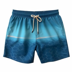 Ensemble de maillot de basket-ball imprimé personnalisé avec bandes short de basket-ball respirant avec broderie appliques et cordon de serrage en maille avec poche - Product Image 6