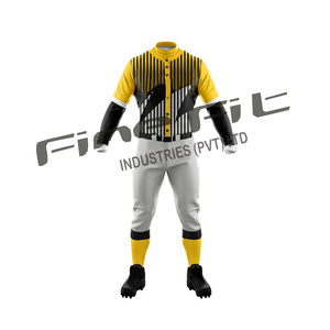 Conjunto de uniforme de béisbol deportivo personalizado para hombre más vendido, pantalones de Jersey de poliéster 100% transpirables con colores personalizados para ropa de equipo - Product Image 2