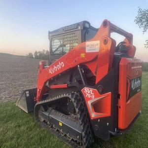 Vente en gros Mini chargeuse compacte sur rail Kubota SVL 75-3 Chargeuse compacte sur rail Livraison rapide Machines de construction en bon état - Product Image 5