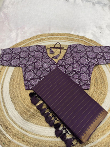 Resham Temple Border Weaving Body Lining Coton pour vêtements indiens et pakistanais - Product Image 2