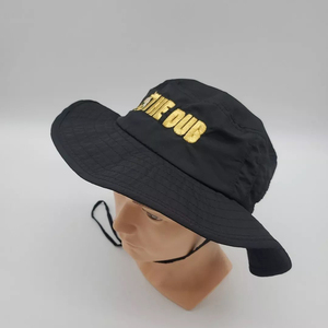 หมวกทรงถังหมวกชาวประมงสำหรับผู้ชายและผู้หญิงลายปักสีมาการอง - Product Image 5