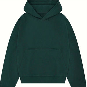 Sudadera con Capucha Unisex Azul Rey Lisa, Felpa Gruesa, Cálida, Informal, para Calle, Invierno, Digital, 100% Algodón - Product Image 4