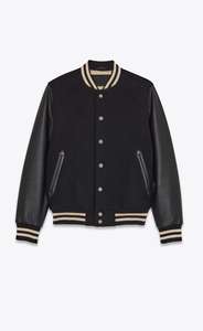 Top Premium Quality Custom Logo Men's Varsity Jackets 100% Wool Fashionable Breathable CollegeBaseballjacket for men - Product Image 2