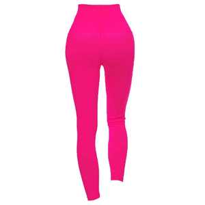 กางเกงเลกกิ้งออกกำลังกายผู้ชายแบบไร้ตะเข็บขายส่ง กางเกงโยคะพิมพ์โลโก้ได้ เอวยางยืด ความยาวปานกลาง ลายเรียบ - Product Image 4