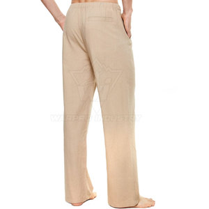Pantalon décontracté pour homme, style streetwear, coupe ample, cordon de serrage, tissu en coton doux, idéal pour un usage quotidien décontracté - Product Image 2