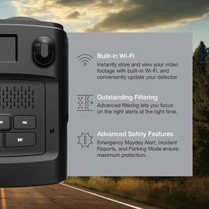Detector de Radar/Láser de Largo Alcance R7 Extreme con GPS Integrado, Alertas en Tiempo Real, Antenas Dobles, Flechas Direccional Delanteras/Traseras, Habilitado para SDK - Product Image 4