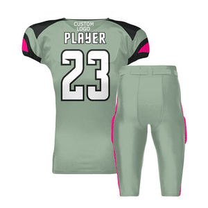 Ropa de entrenamiento deportivo con impresión por sublimación completa, tela de poliéster, camiseta de fútbol americano, camisetas de fútbol americano más vendidas - Product Image 2