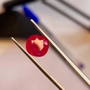 Rubí Natural, Corte Cojín, Origen Mozambique, Solo Calentado, 2.79 Quilates, Piedra Preciosa de Calidad AAA con Brillo, Fabricación y Pulido Perfectos - Product Image 3