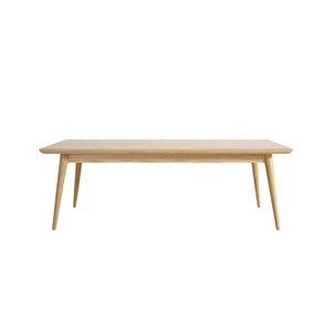 Table basse moderne en bois de teck massif pour l'intérieur et l'extérieur Matériau de haute qualité avec couleur naturelle - Product Image 6