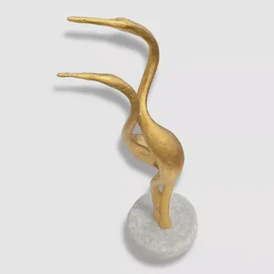 Elegant Design Summer And Home Decor Table Top <b>Ornament</b> On Marble Base And Irregular Shaped - Product Image 6