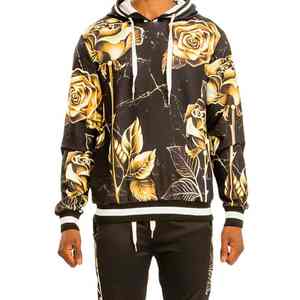 Venta al por mayor de alta calidad de los hombres de sublimación chándal nuevo diseño personalizado transpirable traje Delgado Fitness hombres sublimación chándal - Product Image 4