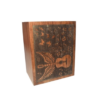 Handmade Wooden <b>Urn</b> for Human <b>Ashes</b> Full Size Guitar Wings Wooden <b>Urn</b> Box for <b>Pets</b> Personalized Cremation <b>Urn</b> for <b>Ashes</b> - Product Image 2