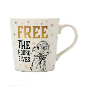 Tasse en céramique et mélamine thermosensible Dobby de Harry Potter, compatible lave-vaisselle et micro-ondes, avec couvercle, design fantaisie pour - Product Image 4