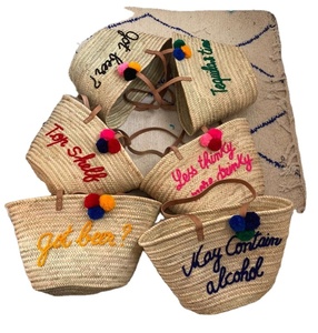 Cestas de Playa de Macramé Marroquíes Hechas a Mano y Personalizadas, Directamente del Proveedor Indio - Product Image 1