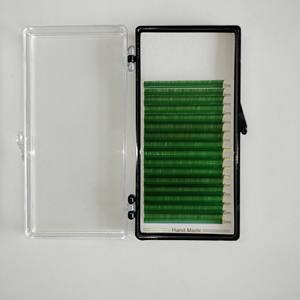 Nhu Y Volume russe cachemire 4D pour Extensions de cils naturels moelleux Long ventilateur facile vendeur coréen PBT - Product Image 6