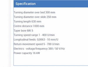 เครื่องกลึงแบบโฮบ รุ่นที่มีการปรับปรุงอย่างมาก พร้อมอุปกรณ์ครบครัน ความแม่นยำสูง สำหรับงานโลหะและการผลิต ทนทาน - Product Image 5
