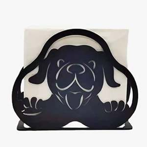 Factory Best Quality <b>Metal</b> Napkin <b>Holder</b> Tissue Storage Popular Design Custom Made Dining Table Decor Napkin <b>Holder</b> - Product Image 5