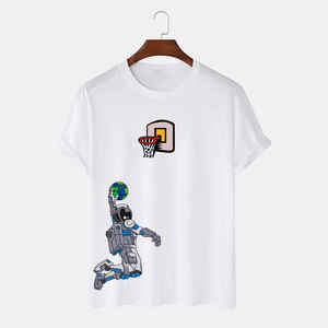 T-shirt en coton à prix bon marché, T-shirts uni grande taille pour hommes pas cher Pakistan 100% T-shirts homme grande taille en coton de haute qualité - Product Image 4