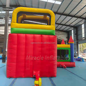 Château Gonflable Commercial Heavy Duty avec Toboggan, Grand Bouncer pour Adultes et Enfants <span class=keywords><strong>Location</strong></span> Fêtes - Product Image 6