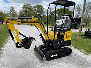 VENTE FLASH D'USINE 2022 AGROTK H12 Mini-excavatrice agricole de type chenille de 1 tonne avec moteur et pompe Haute efficacité à vendre - Product Image 3