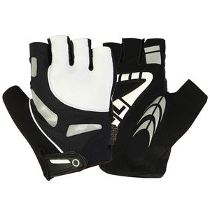 Guantes de Ciclismo de medio dedo con logotipo personalizado con relleno de gel Nuevos diseños para montar en bicicleta deportiva - Product Image 2