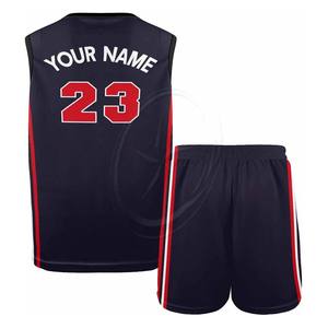 Maillot de basket-ball personnalisé BSCI respirant, vêtements de sport en gros, débardeur, short de sport pour hommes jeunes - Product Image 3