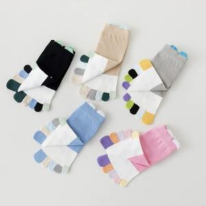 <b>Cute</b> Cartoon Animal Five-Toe <b>Socks</b> for Youth Soft Cotton Breathable Custom Logo Available in Multi-Colors for Daily Comfort - Product Image 2