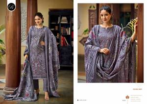 Collection de matériel de robe imprimée numérique en coton pour Salwar Kameez Catalogue complet disponible Taux de gros Vêtements de fête indiens - Product Image 2