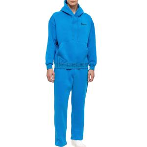 Conjuntos Deportivos para Hombre con Hombros Caídos, Ropa Deportiva con Logotipo Personalizado, Conjunto Deportivo Ligero de Felpa Francesa - Product Image 1