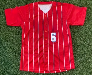 Jersey de béisbol para hombre de último diseño a precio barato Color sólido tamaño personalizado sublimación camiseta de béisbol uniformes - Product Image 3