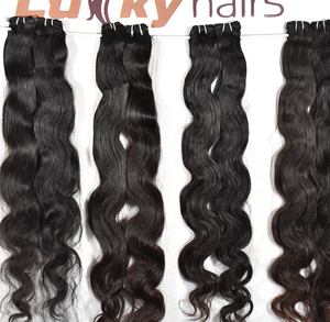 Doble trama cutícula alineada indio vietnamita paquetes crudos 1B Natural HD encaje suelto onda profunda rizo estilos crudo indio vietnamita - Product Image 5