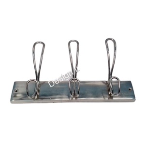 <b>Wall</b> <b>Mount</b> Coat Bathroom Hook Metal Robe <b>Rail</b> Rack <b>Towel</b> Hanger Made in India Trending New <b>Wall</b> Hooks for <b>Towel</b>/Cloths Hanger - Product Image 1