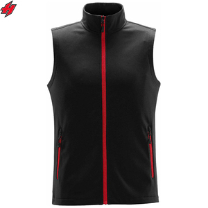 Veste polaire légère personnalisée pour femmes pour printemps tricoté coupe-vent Softshell gilet pour la randonnée Sports et travail vêtements d'extérieur Gilet - Product Image 4