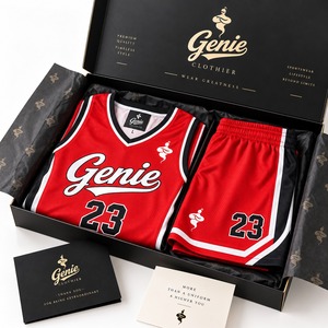 Tenues de basket-ball personnalisées, ensemble maillot et short d'équipe, vêtements de sport légers, respirants et à séchage rapide pour les entraînements et les matchs - Product Image 6