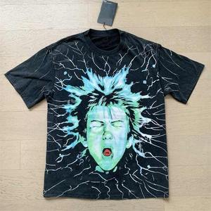 เสื้อยืดผ้าฝ้าย100% เสื้อยืดแห้งเร็วเสื้อยืดผู้ชายพิมพ์ลายถ่ายเทความร้อนสวยงามปรับแต่งได้ - Product Image 2