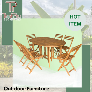 Table de bar d'extérieur rectangulaire moderne en bois naturel pour économiser de l'espace dans les jardins, les mariages et les hôtels - Product Image 3