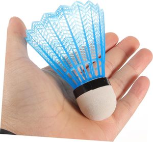 ลูกขนไก่แบดมินตันไนลอนแบบมืออาชีพสั่งทำโลโก้ได้ตามมาตรฐานสากล - Product Image 5