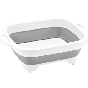 Tabla de Cortar Rectangular Plegable de Diseño Moderno con Escurridor, Base Antideslizante para Cocina, para Cortar y Escurrir Alimentos - Product Image 4
