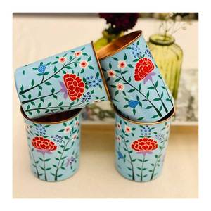 Haute demande 100% gobelet en cuivre indien gobelet en verre à vin en cuivre de haute qualité pour Sublimation bricolage pour des conceptions personnalisées - Product Image 1