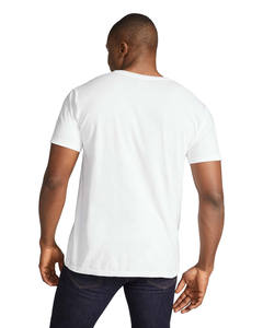 T-shirt teint en vêtements pour hommes T-shirt à manches courtes ComfortWash avec col en O T-shirts légers à motif de logo respirant - Product Image 3