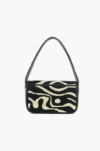 Enveloppe de pêche faite à la main pochette perlée sac à bandoulière perlé complet avec broderie florale paillettes pour sac à main pièce de monnaie rose blanc - Product Image 2